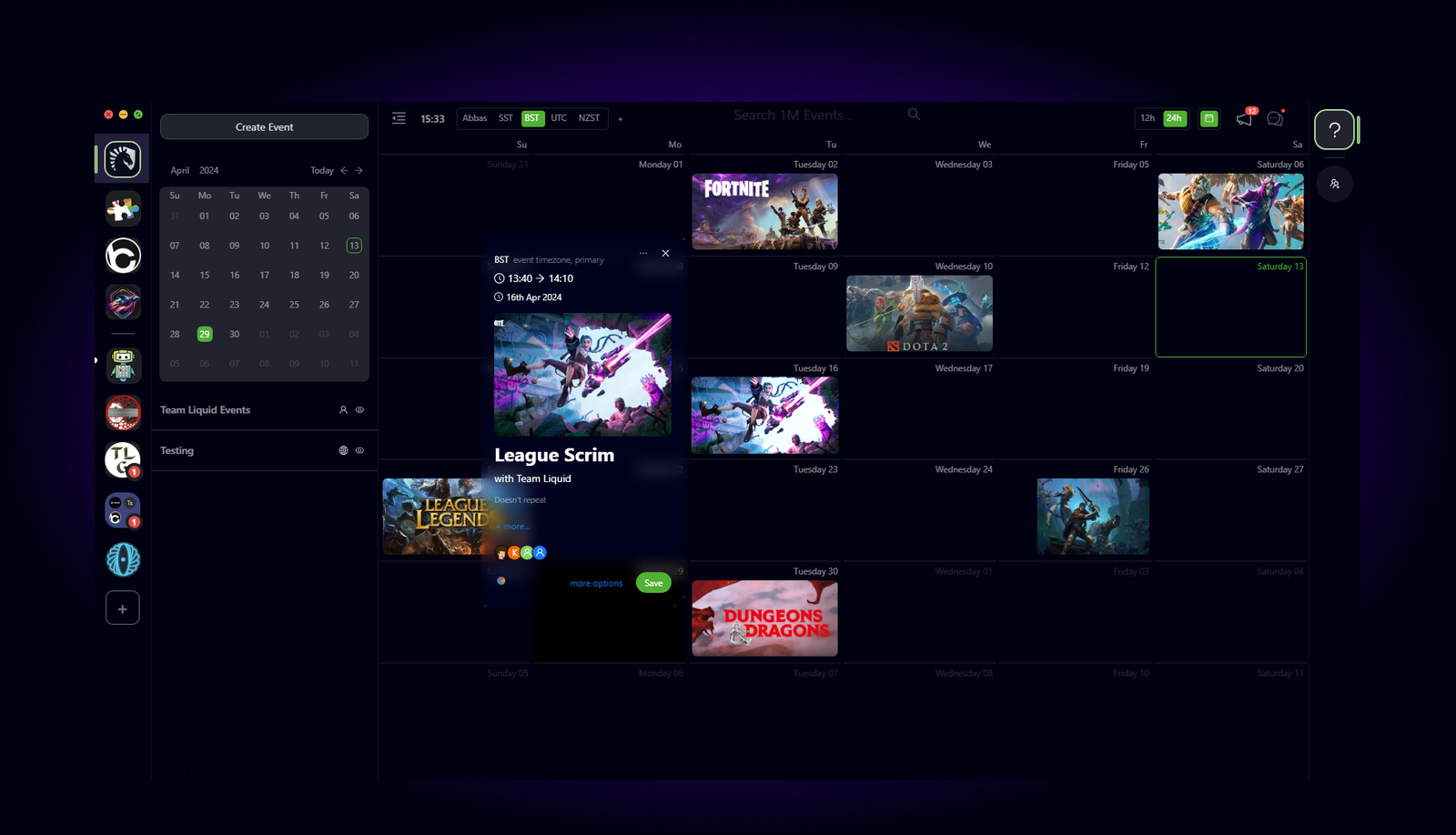 Welcome to the Scrims